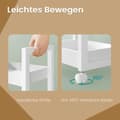 Miniatyrbild 4 av 5: Rootz bambu badrumshylla - nischhylla - lagringsarrangör - rymdbesparande design - 20 x 30 x 80 cm