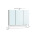 Miniatyrbild 1 av 7: Rootz Badrumskåp - förvaringsenhet - Vanity Capboard - White Finish - Organiserar Essentials - 16,5 cm x 90 cm x 75 cm
