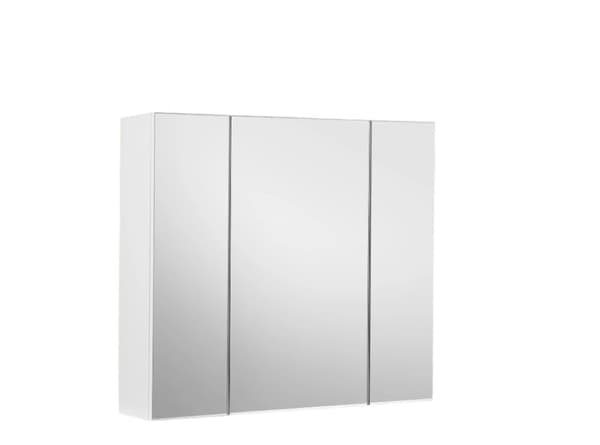 Rootz Mirror Cabinet - Väggskåp - Badrumsförvaring - Rymdbesparing - 60 x 15 x 55 cm