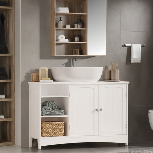 Rootz Sink Cabinet - Basskåp - Badrumsskåp - Space Saving Storage - 30 cm x 90 cm x 60 cm