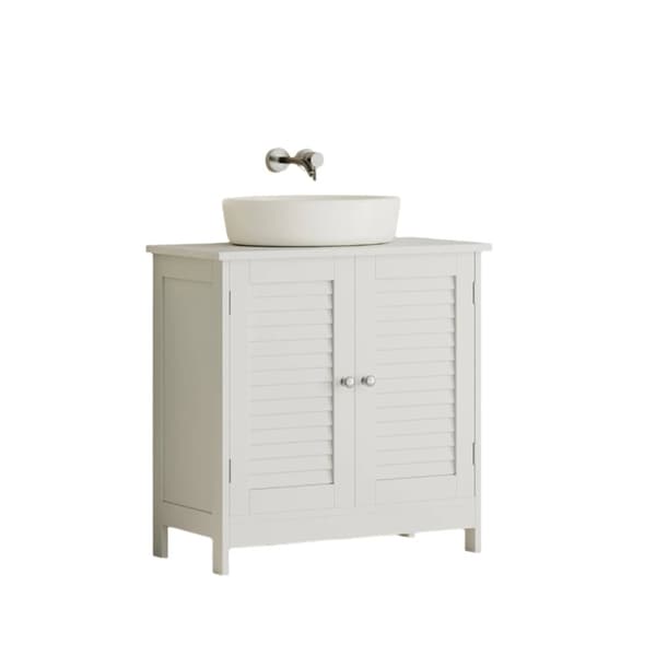 Rootz Sink Cabinet - Badrumskåp - förvaringsskåp - Justerbar hylla - 60 cm x 30 cm x 60 cm