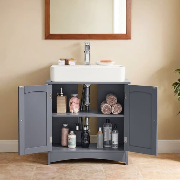 Rootz Sink Cabinet - Vanity Unit - Basskåp - MDF Hållbar förvaring - 60x30x60cm