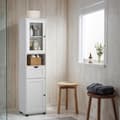 Miniatyrbillede 2 af 6: Rootz Tall Badeværelse Skab - Opbevaringsskab - Træ skab - Rumbesparende design - 40x30x165cm