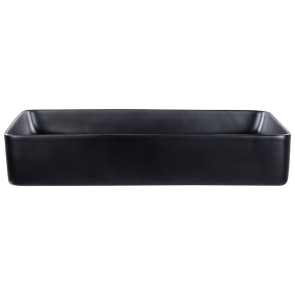 Bänkskåp tvättställ 61 x 35 cm svart ULUA Lumarko!