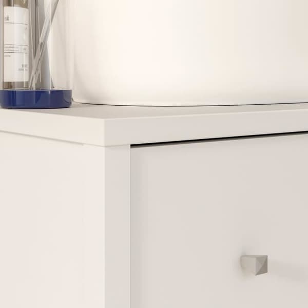 Tvättställsskåp - Vit - 3 lådor - L64 x D40 x H83 cm - IPSARION