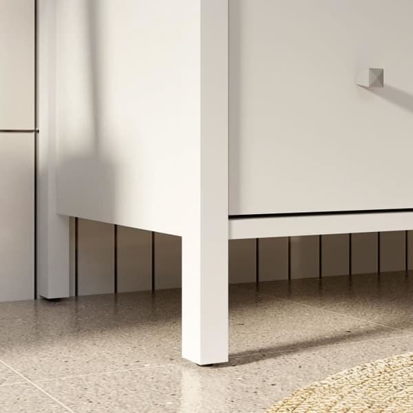 Tvättställsskåp - Vit - 3 lådor - L64 x D40 x H83 cm - IPSARION
