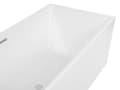 Pikkukuva 6 / 8: Kylpyamme valkoinen 170 x 60 x 76 cm akryyli suorakulmio 240 L ylivuotojärjestelmä