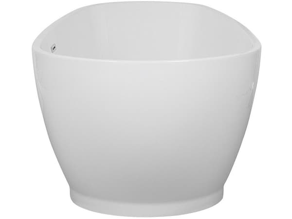 Badekar Matsort Sølv 170x80 cm Moderne Industriel Design Oval Sort Fritstående Bad