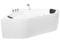 Miniatyrbillede 8 af 11: Hjørne Bad Hvid Akryl 140 x 140 cm 2-pers. Massage Jets Nakkestøtte LED Lys