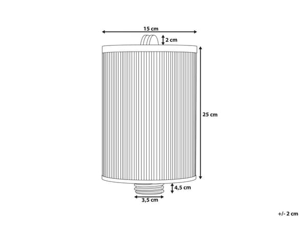 Spabad Udskiftning Filter Blå Hvid 25x15x15 cm Syntetisk Cirkulær Rund Tilbehør til Havemøbler Ekstremt Holdbar Boblebad Spa Reservedele