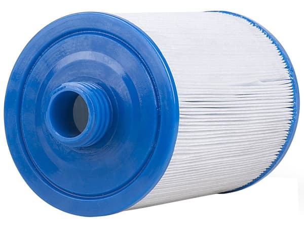Spabad Udskiftning Filter Blå Hvid 25x15x15 cm Syntetisk Cirkulær Rund Tilbehør til Havemøbler Ekstremt Holdbar Boblebad Spa Reservedele