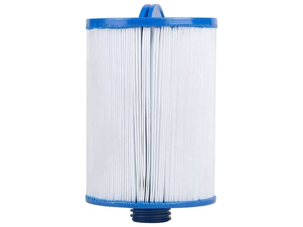 Spabad Udskiftning Filter Blå Hvid 25x15x15 cm Syntetisk Cirkulær Rund Tilbehør til Havemøbler Ekstremt Holdbar Boblebad Spa Reservedele