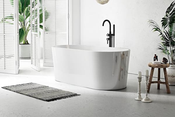 Ideal Badekar Frittstående Rund