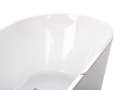 Miniatyrbilde 11 av 11: Frittstående Boblebad Hvit Sanitær Akryl Enkelt 170 x 80 cm Oval Moderne Design
