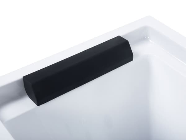 Boblebad Hvit Sanitær akryl 170 x 80 cm 6 jets Rektangulær form Moderne design Baderom Badekar