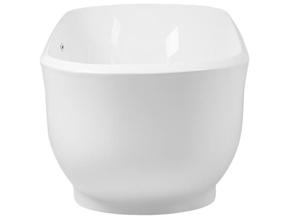 Frittstående Badekar Hvit Sanitær Akryl Oval Enkelt 170 x 77 cm Moderne Design