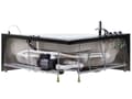 Miniatyrbilde 11 av 11: Boblebad Sort 190 x 135 cm LED-lys med 7-farger for 2 personer Elegant Moderne Design