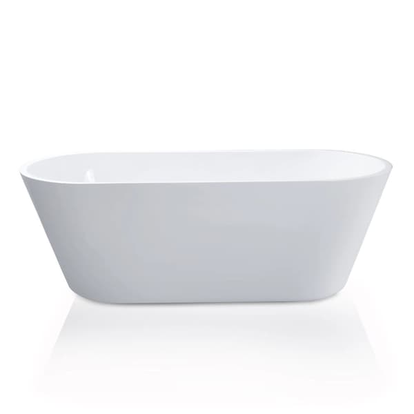 Lykke Badekar Polar Deluxe 1700x750x580mm, hvid