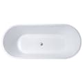 Miniatyrbillede 4 af 4: Lykke Badekar Polar Deluxe 1700x750x580mm, hvid