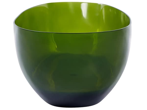 Frittstående badekar Transparent grønn Solid overflate 169 x 78 cm oval enkel moderne design