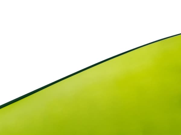 Frittstående badekar Transparent grønn Solid overflate 169 x 78 cm oval enkel moderne design