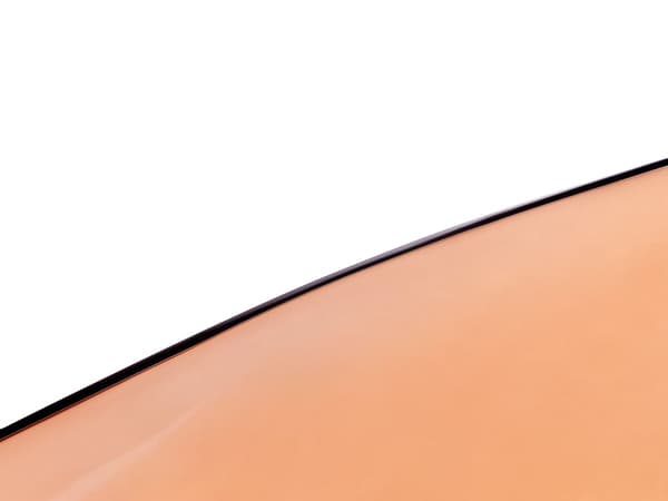 Frittstående badekar Transparent rød Solid overflate 169 x 78 cm oval enkel moderne design