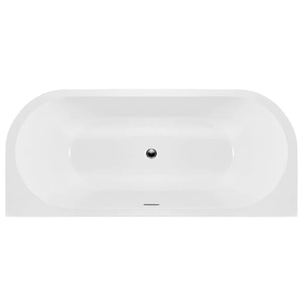 VÄGGMONTERAT AKRYLBADKAR OLIMPIA 150CM
