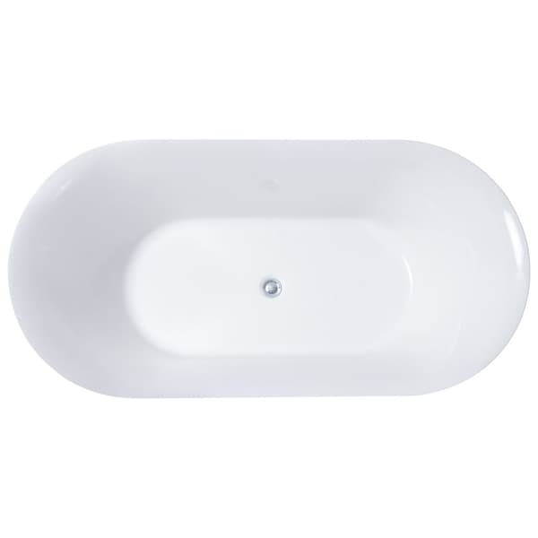 Lykke Badekar Arctic Deluxe 1500x750x580mm, hvit