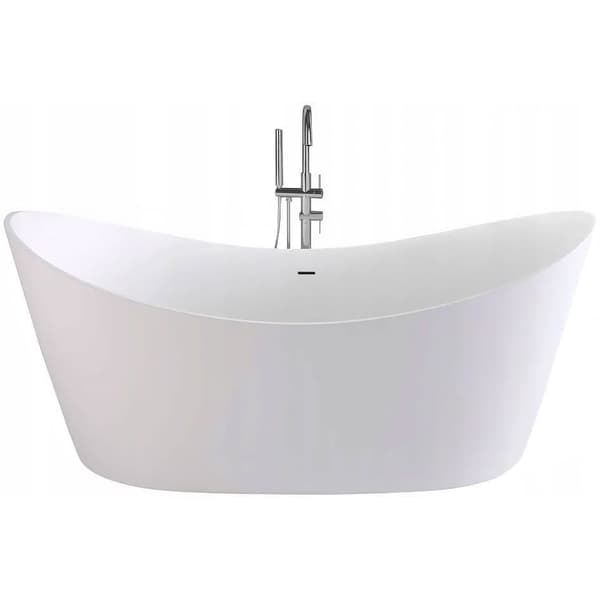 FRISTÅENDE BADKAR REA FERRANO 180 WHITE