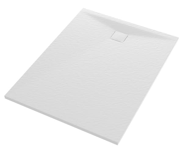 DUSCHBRICKA rektangulär 140x90 CM vit SMC-KOMPOSIT TEJA