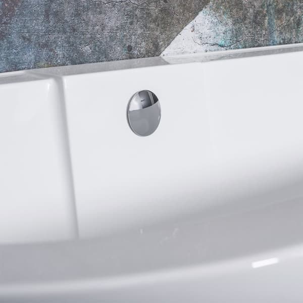 HÖRNBADKAR AV AKRYL REA KORFU 170CM WHITE