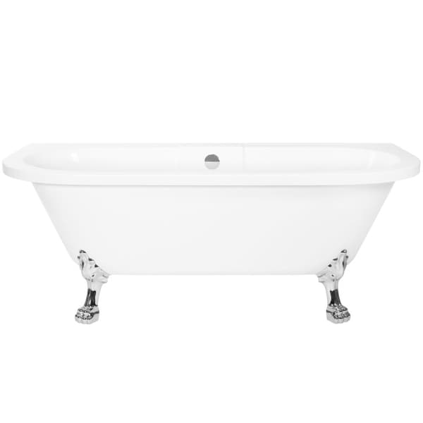 HÖRNBADKAR AV AKRYL REA KORFU 170CM WHITE