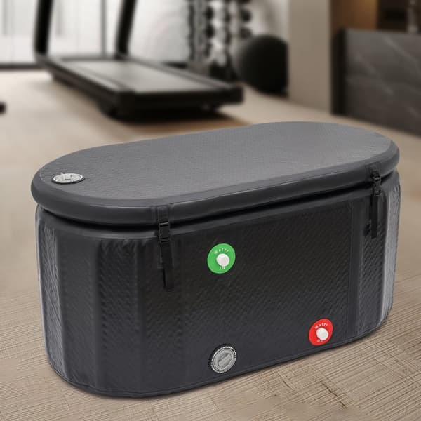Uppblåsbar isbadkar, PVC-material, 275L kapacitet