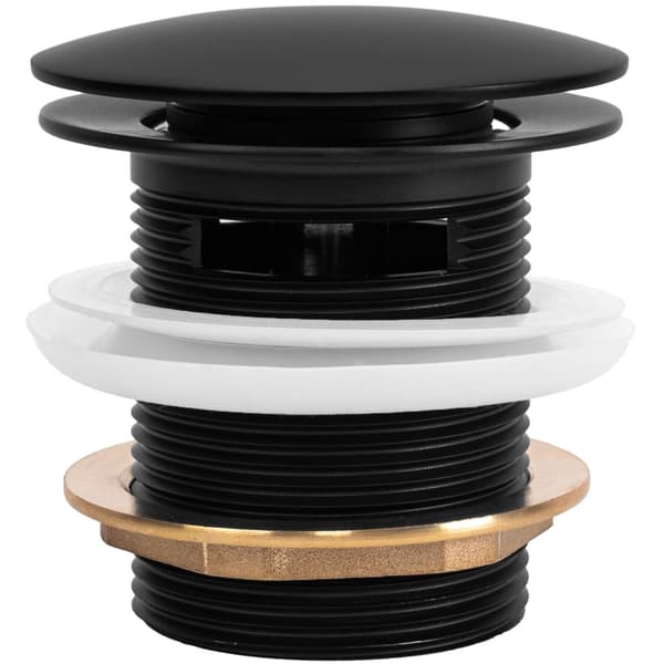 Universal badekar prop click-clack Rea Sort 6cm