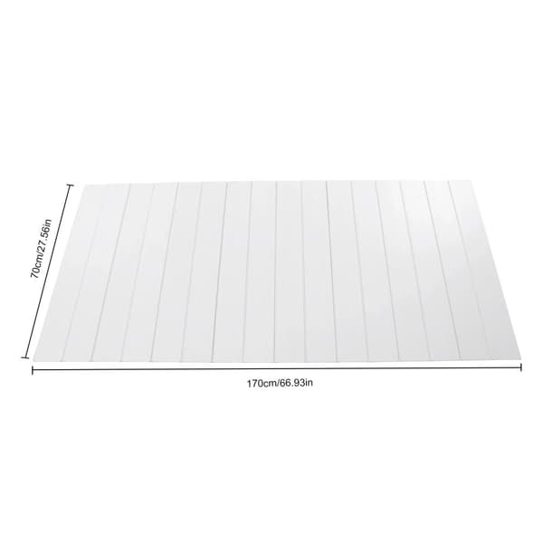 Foldbar Badekar Dæksel, Vandtæt Design, Temperaturbevaring,70x170cm