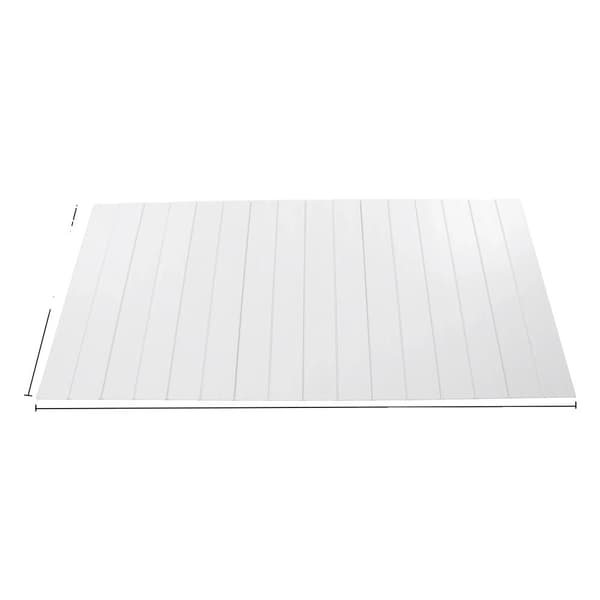 PVC Badekar Dæksel, Let at Rengøre, Letvægts og Holdbart,Beige