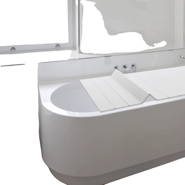 Kylpyammeen kansi, PVC-materiaali, helppo puhdistaa, moderni muotoilu,70CM Leveys