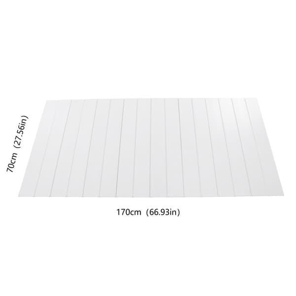 Käytettävä PVC-kylpyammeen kansi, vedenpitävä ja pölytiivis, helppo puhdistaa, maksimikuormituskapasiteetti 5 kg