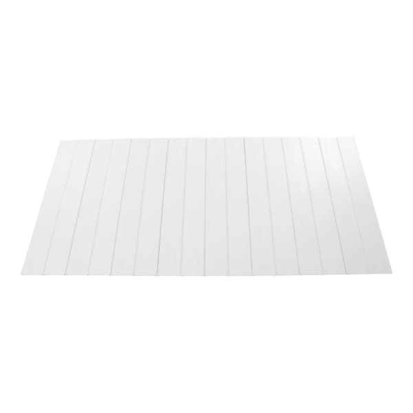 Fällbar Badbräda, Vattentålig PVC, Modern Design,VIT