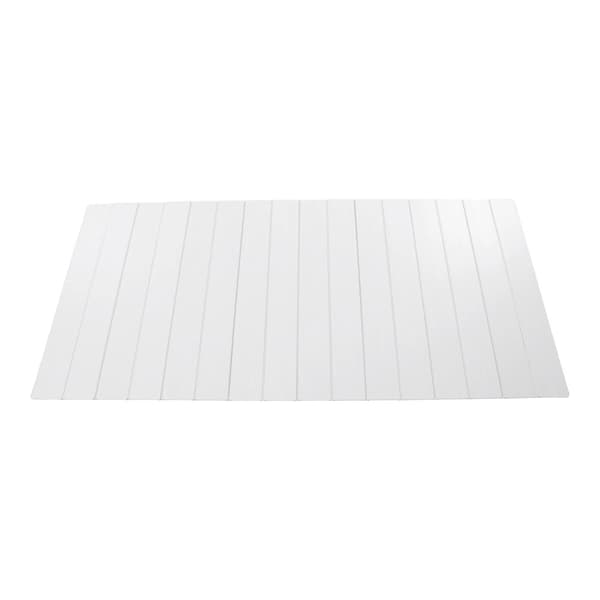 Fällbar Badbräda, Vattentålig PVC, Modern Design,VIT