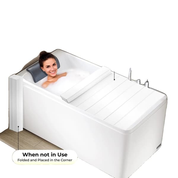 Badekar Dæksel, Vandtæt, Sammenfoldelig Design