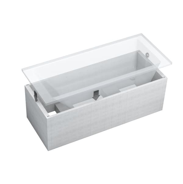 Universalholder til badekar 120 - 170 x 75