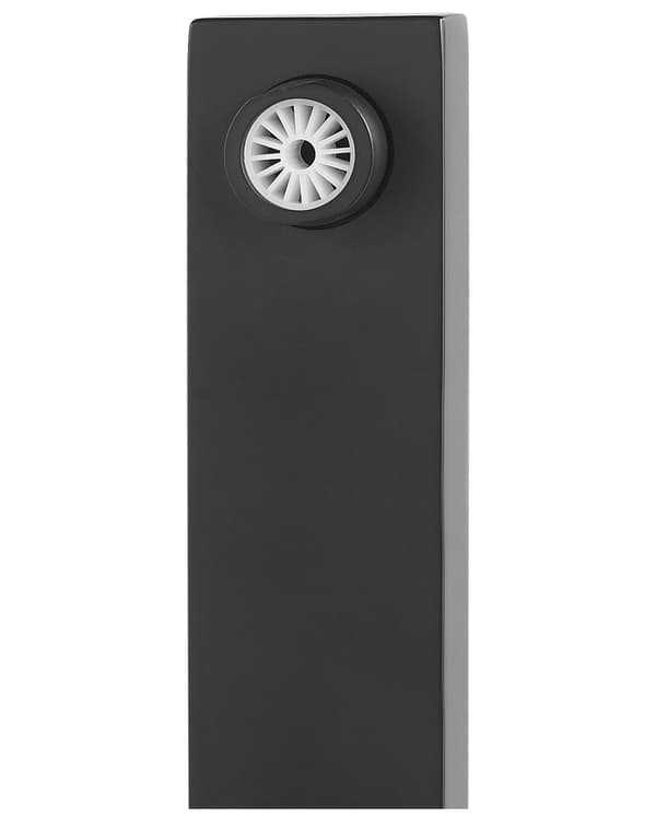 Fritstående Badekararmatur Sort Mat Rustfrit Stål 120 cm Tilbehør med Håndbruser Moderne Design Dekor med Fast Tude Badeværelse Indretning