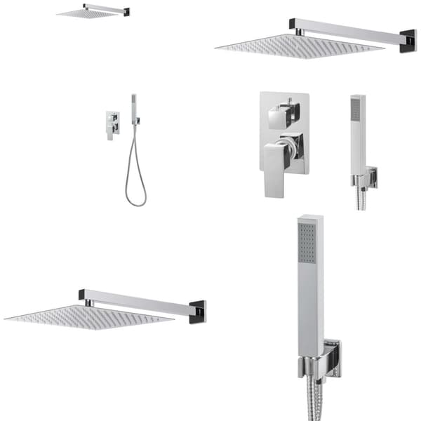Duschsystem rostfritt stål 201 silver - Duschsystem - Dusch - Home & Living