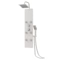 Miniatyrbillede 4 af 11: Brusepanel 25x47,5x130 cm glas hvid - Brusepanel - Brusepaneler - Home & Living