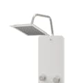 Miniatyrbillede 5 af 11: Brusepanel 25x47,5x130 cm glas hvid - Brusepanel - Brusepaneler - Home & Living