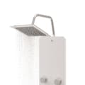 Miniatyrbillede 6 af 11: Brusepanel 25x47,5x130 cm glas hvid - Brusepanel - Brusepaneler - Home & Living