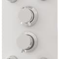 Miniatyrbillede 7 af 11: Brusepanel 25x47,5x130 cm glas hvid - Brusepanel - Brusepaneler - Home & Living