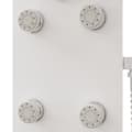 Miniatyrbillede 8 af 11: Brusepanel 25x47,5x130 cm glas hvid - Brusepanel - Brusepaneler - Home & Living