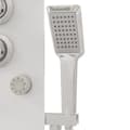 Miniatyrbillede 9 af 11: Brusepanel 25x47,5x130 cm glas hvid - Brusepanel - Brusepaneler - Home & Living